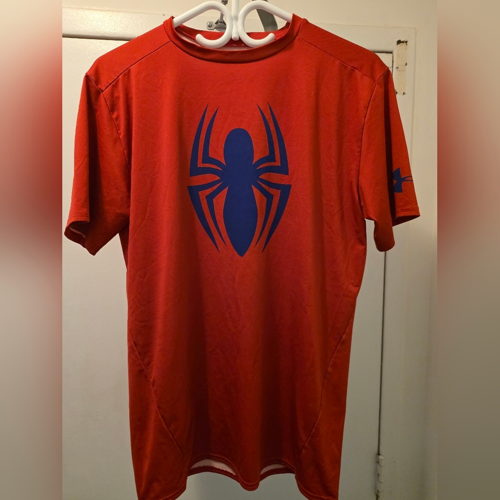 Under Armour Compression Tee With Spider-Man Graphic